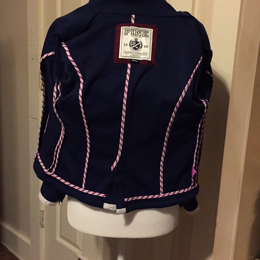 Pink by VS navy and white jacket - Picture 8 of 8